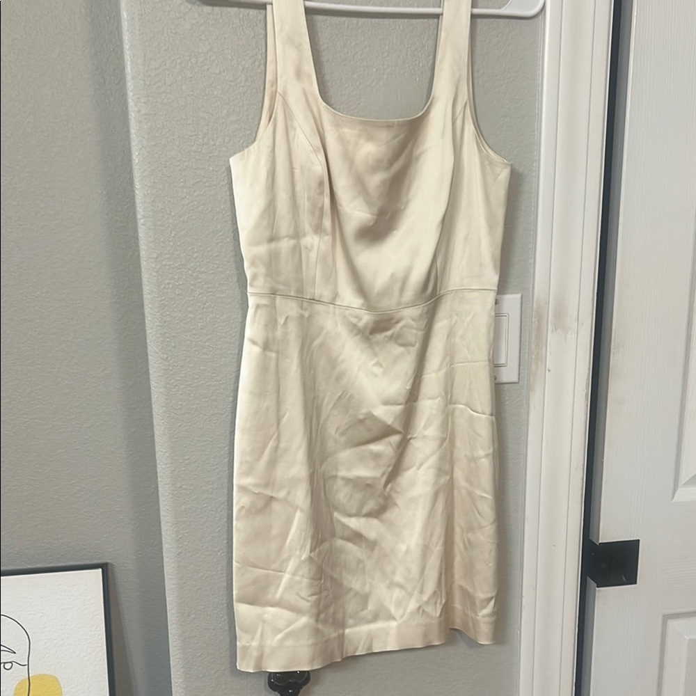 Favorite Daughter Cream Sheath Cocktail Dress